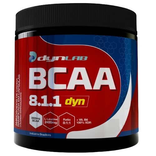 BCAA 8.1.1 DynLab - 120 Cápsulas