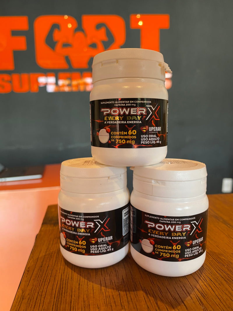 Power X Every Day - 60 Comprimidos - 750mg