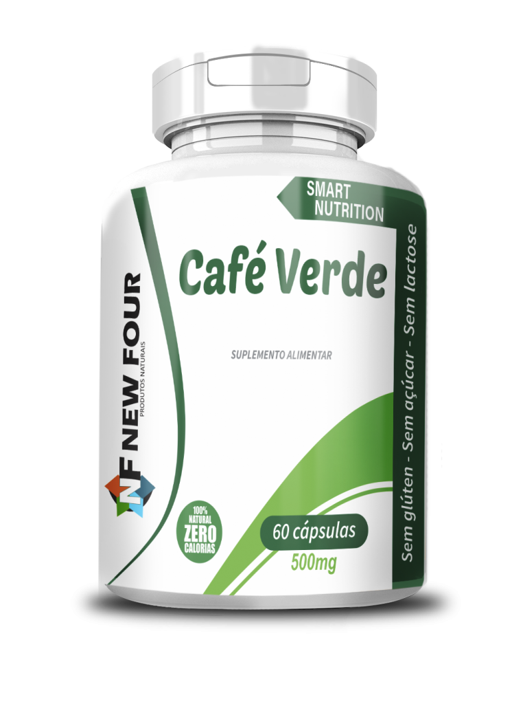 Café Verde New Four 60 cápsulas 500mg