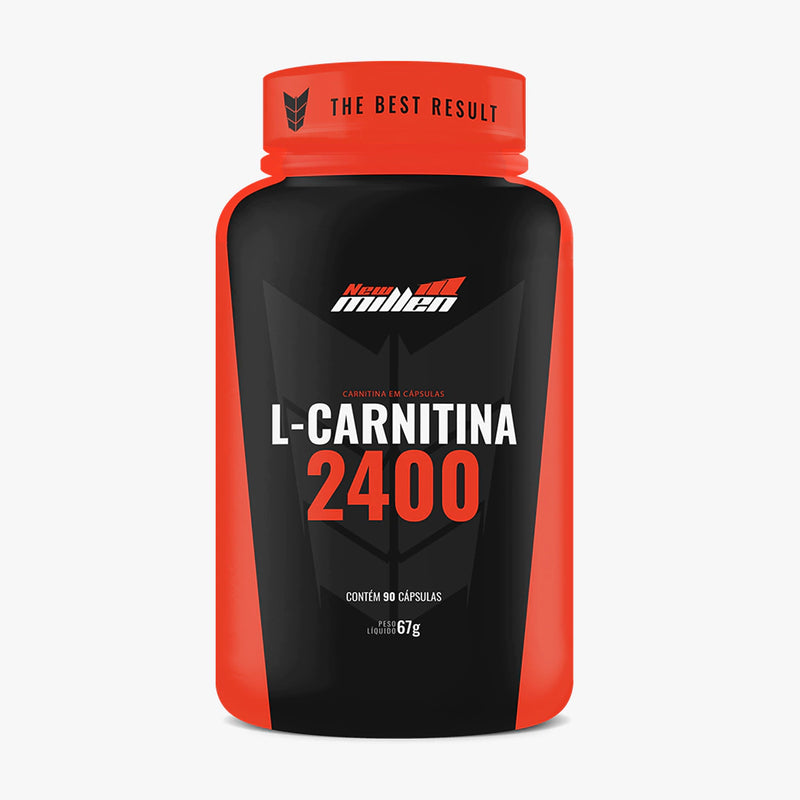 L-Carnitina 2400 New Millen - 90 Cápsulas